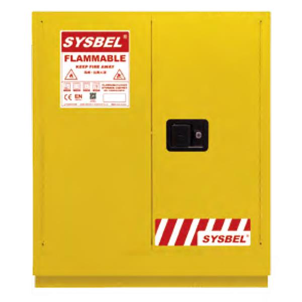 Undertæller brandfarligt kabinet