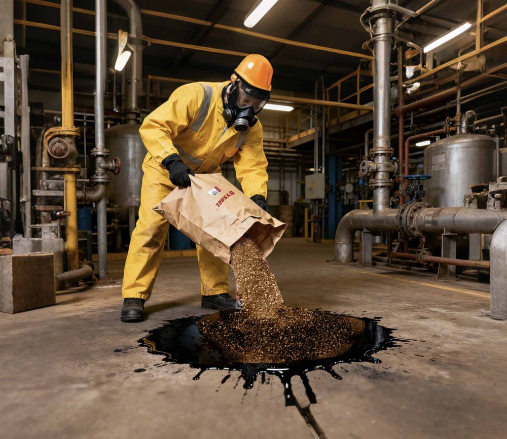 SYEBL Absorbent Granules for Chemical and Oil Spills – Model SAG001 SYEBL Absorbent Granules for Chemical and Oil Spills – Model SAG001